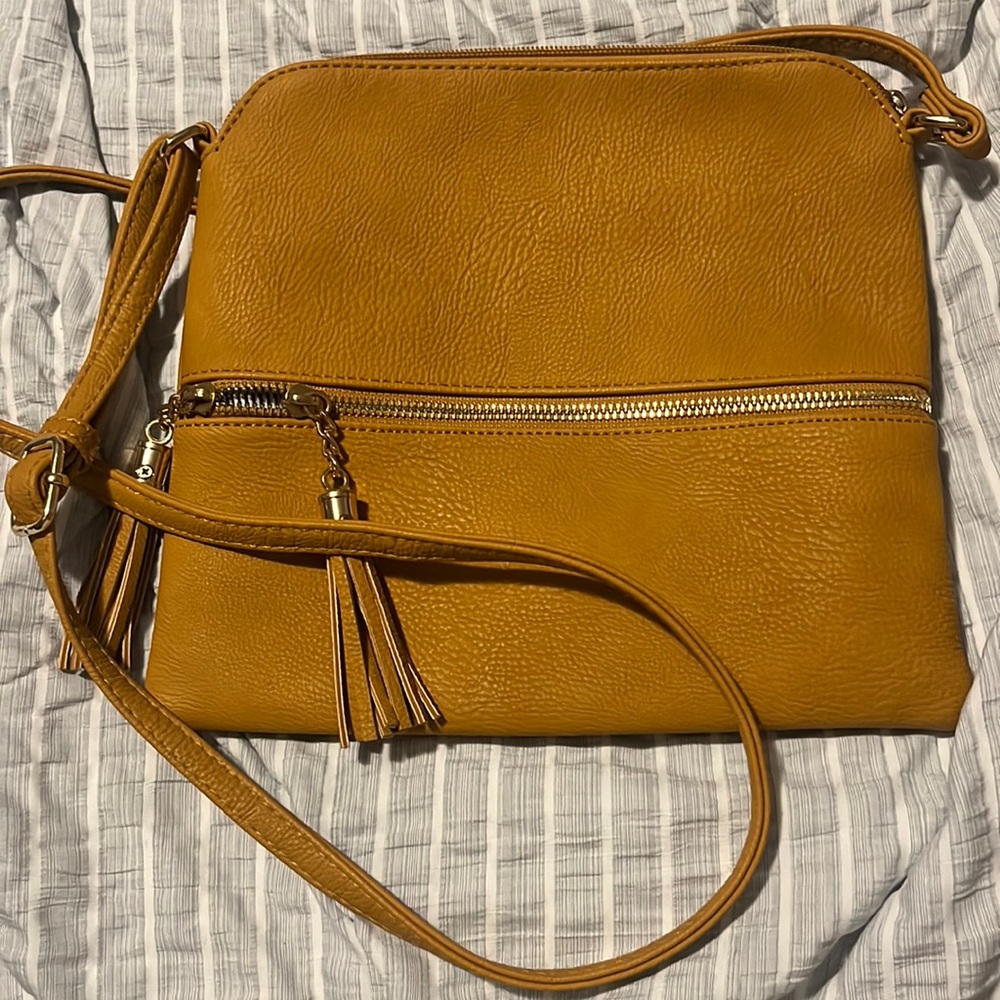 Mustard crossbody